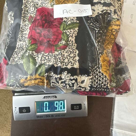 Vintage MORE Jazz Rayon Floral Blouse Top 18W‎ Button Front 80s 90s Bold Print - Picture 10 of 12